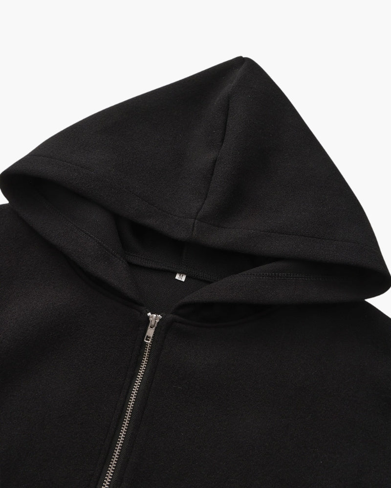 Marlow Wool Zip Coat