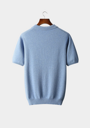 PREMIUM CASHMERE CLASSIC POLO SHIRT
