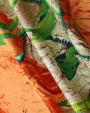 Old Money Impressionist Garden Scarf