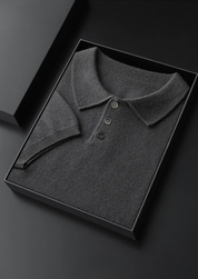 PREMIUM CASHMERE CLASSIC POLO SHIRT