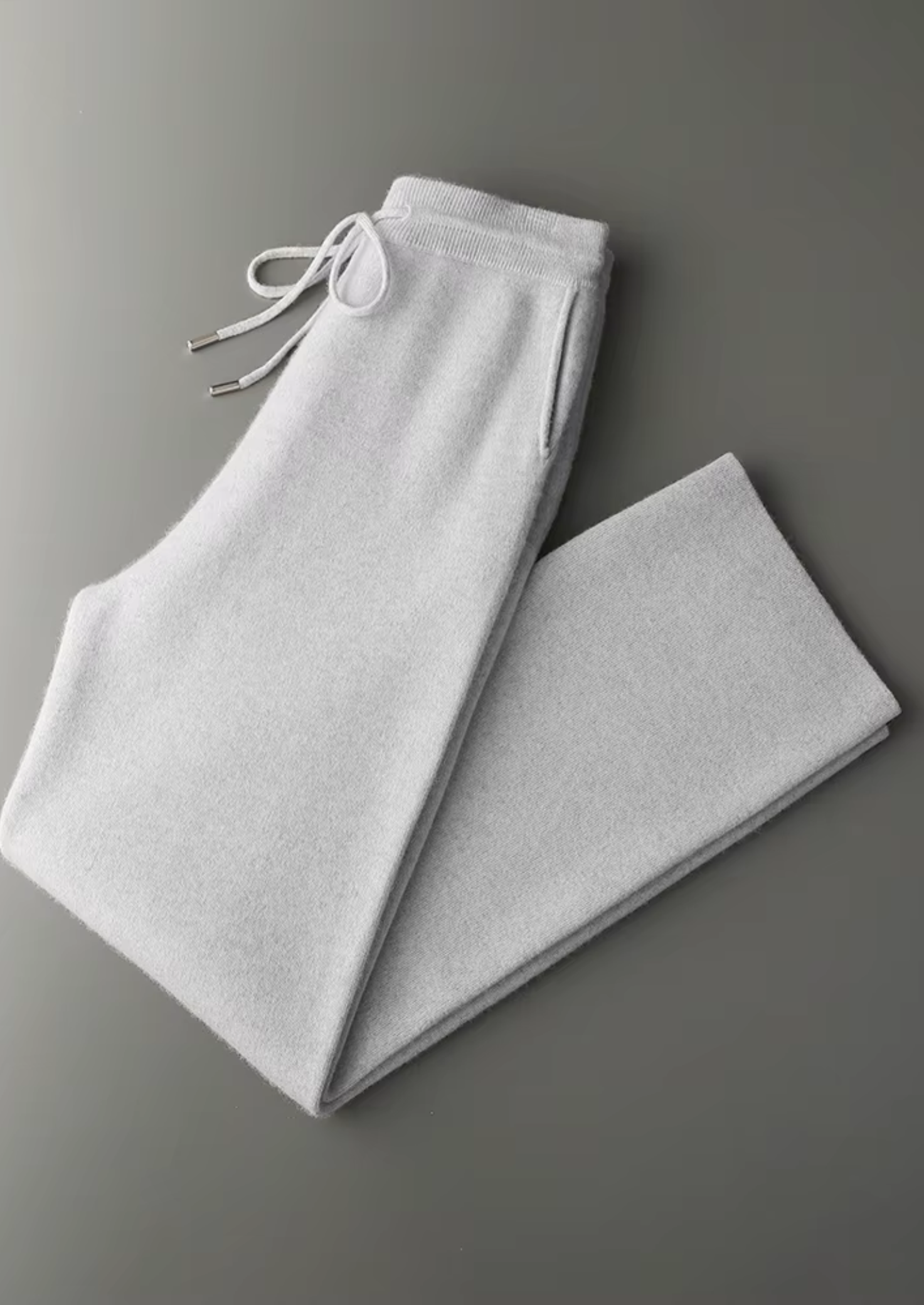 PREMIUM CASHMERE RELAXED TROUSERS