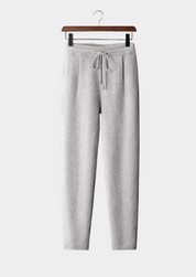PREMIUM CASHMERE PLEATED TROUSERS