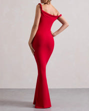 One-Shoulder Bodycon Long Dress