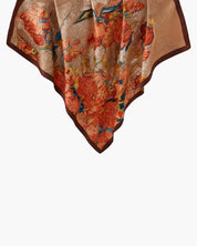Old Money Impressionist Garden Scarf
