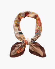 Old Money Impressionist Garden Scarf