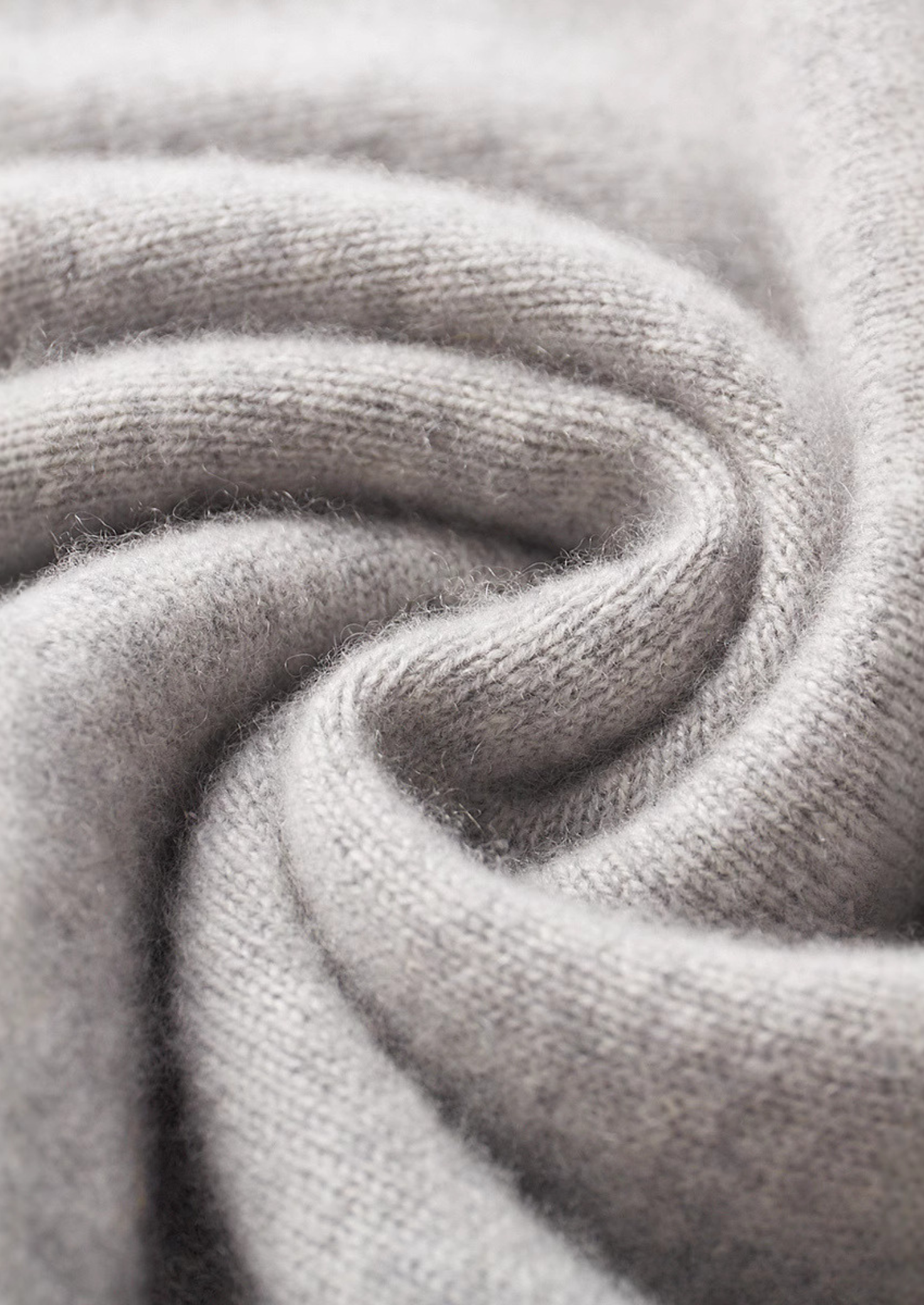 PURE CASHMERE MOCKNECK SWEATER