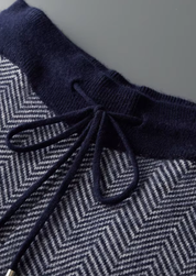 PURE EXTRA-FINE MERINO WOOL PATTERNED SET