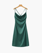 Old Money Silk Slip Dress