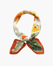 Old Money Impressionist Garden Scarf