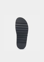 DOUBLE BUCKLE RESORT SANDAL - Black