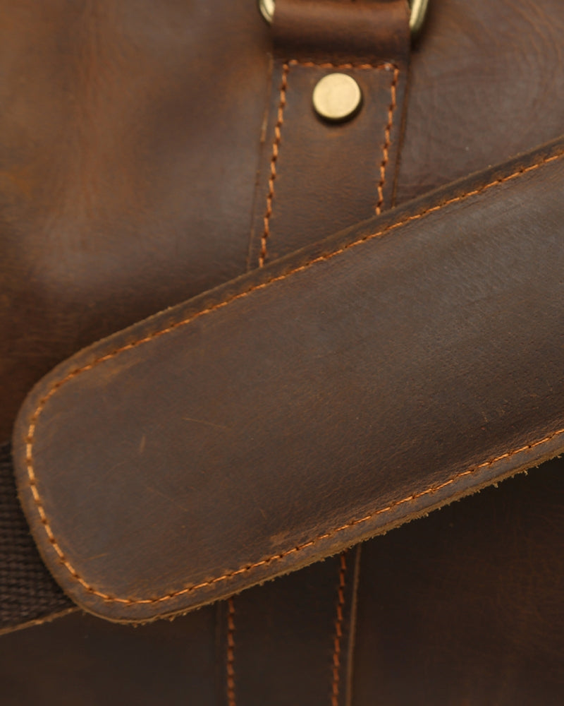 Montague Leather Duffle